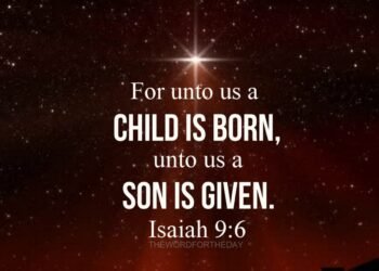 A Child Is Born . . . A Son Is Given