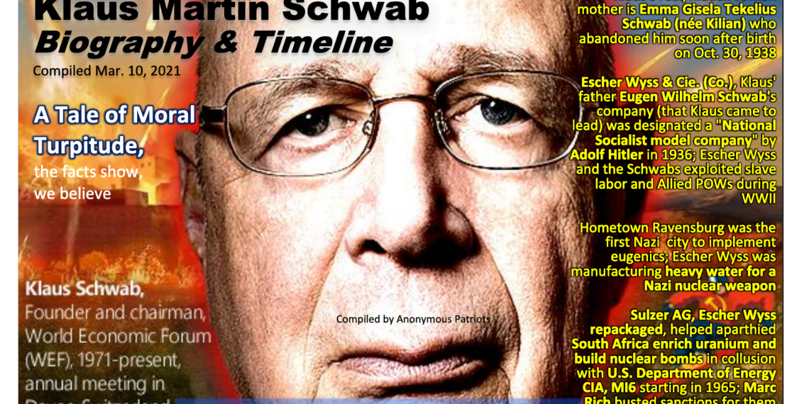 World Eco Forum Schwab Gates 4th Reich Tribulation Salvation In Jesus See Description Maranatha!