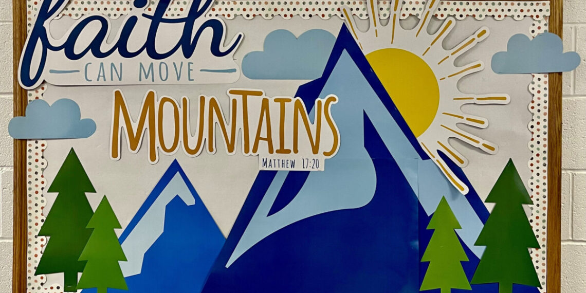 Mustard Seed Faith Moves Mountains 