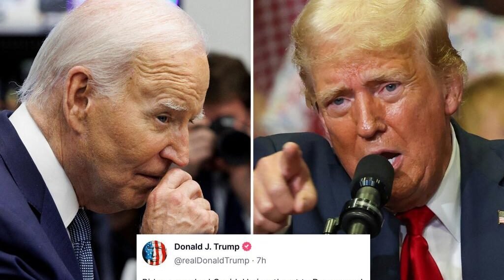 Trump Claims Biden ‘Never Had COVID’ And ‘Can’t Run Our Country