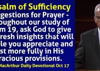 A Psalm of Sufficiency