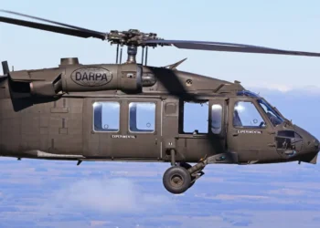 Did a Black Hawk helicopter TARGET a hurricane aid depot?.