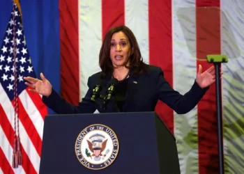 Kamala harris appears clueless as she repeates heself.