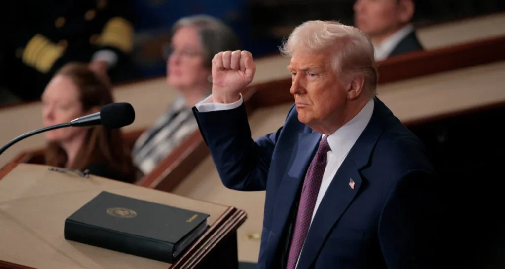 Poll on Trump's 2025 joint address to Congress finds large majority of viewers approve