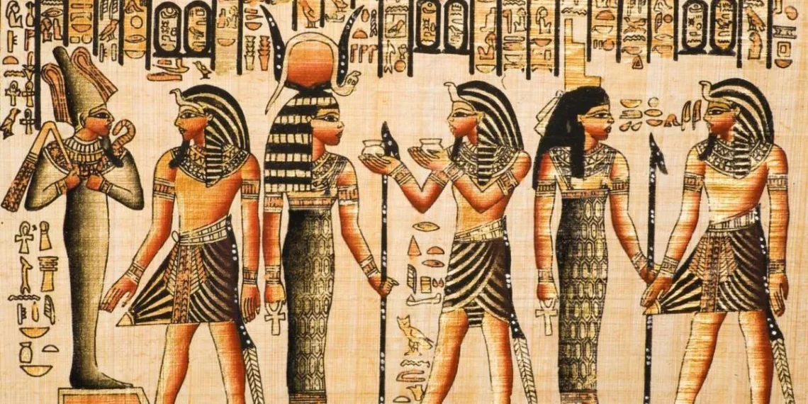 The Great Egyptian Pharaohs and Gods.