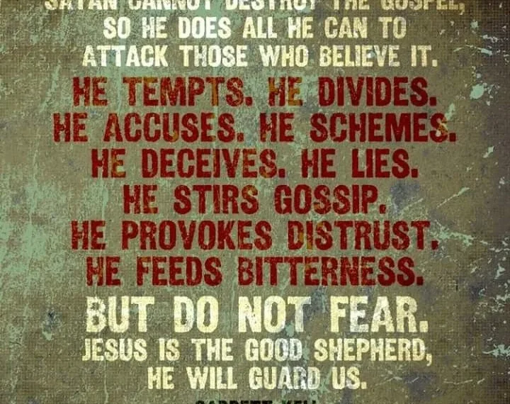 Once the Devil was walking along with one of his cohorts