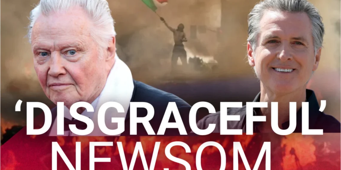 'Lying dog': Jon Voight unleashes on Gavin Newsom for blaming LA riots on Trump