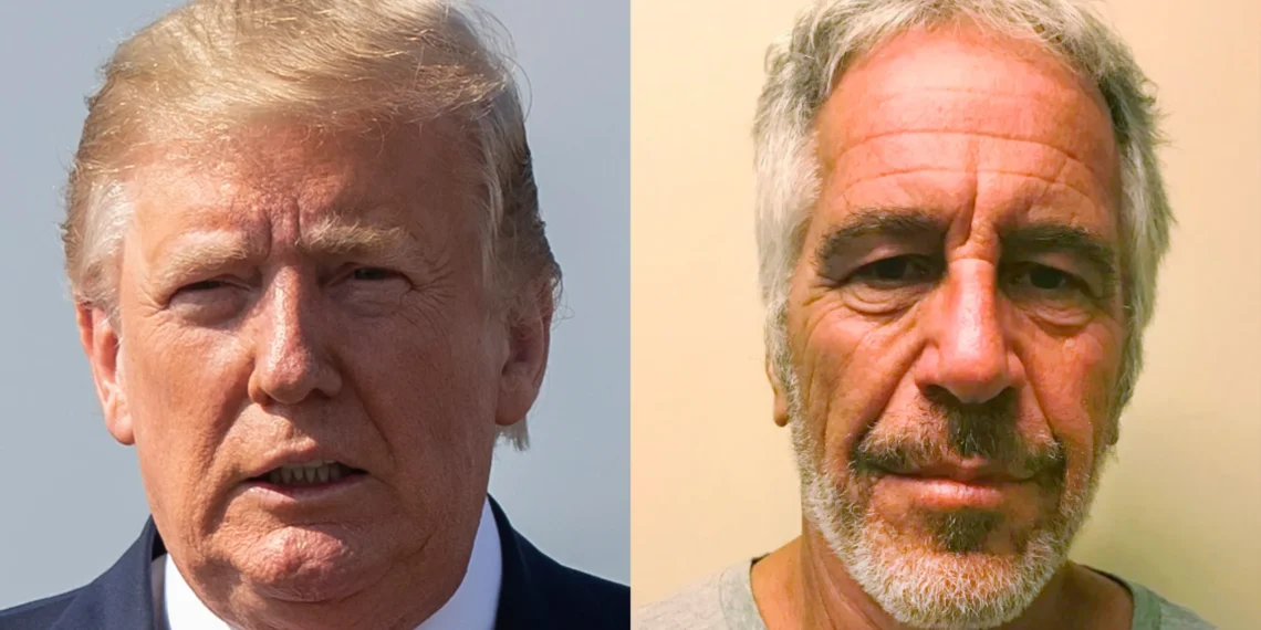 Trump Slams Reporter for Epstein Questions