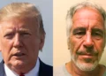 Trump Slams Reporter for Epstein Questions