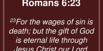 What Does It Mean To Die In Your Sins